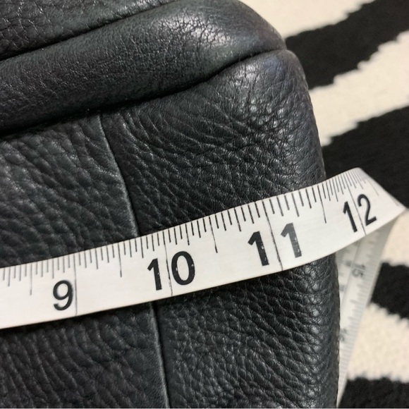 Fossil Peyton Double Flap Suede & Pebbled Leather Large Purse - Picture 15 of 16